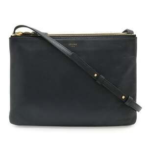 Celine Trio Crossbody Bag Leather Large #251968C59B